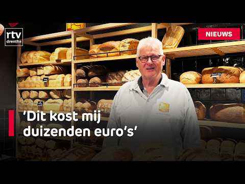 Bakery without customers due to CODE RED in Drenthe | RTV Drenthe