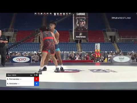 132 Lbs Semifinal - Ethan Fernandez, New Jersey Vs Anthony Aniciete, Nevada 4420
