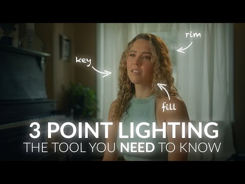 Three Point Lighting | A Cinematography Must Know