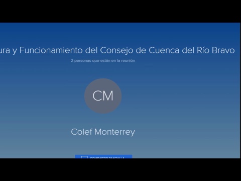 Estructura y funcionamiento del Consejo de Cuenca del Río Bravo