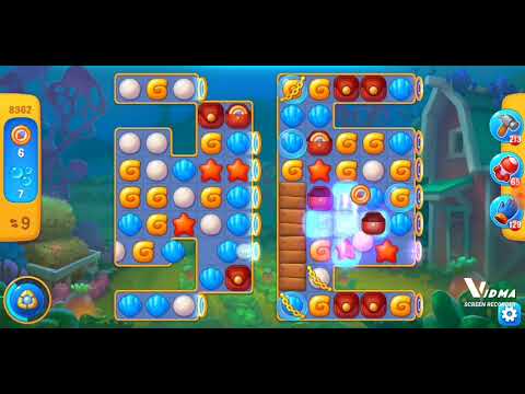 Fishdom. 8362 level no boosters and diamonds. 15 moves