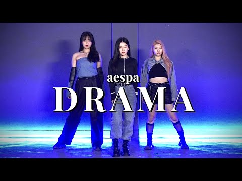 [MIRRORED] aespa(에스파) - Drama 3인 버전 | 3 members DANCE COVER | 드라마 안무 거울모드 커버댄스