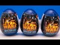 Star Wars Surprise Easter Eggs mystery Toys Huevos sorpresa