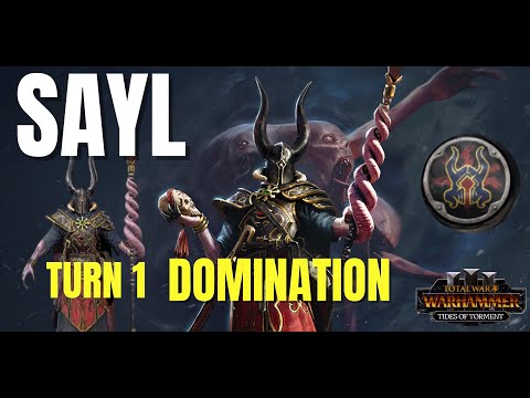 How to Dominate Turn 1 as Sayl the Faithless | Norsca Beginner Guide - Warhammer 3