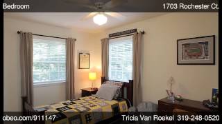 preview picture of video '1703 Rochester Ct. Iowa City IA 52245'