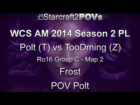 SC2 HotS - WCS AM 2014 S2 PL - Polt vs TooDming - Ro16 Group C - Map 2 - Frost - Polt