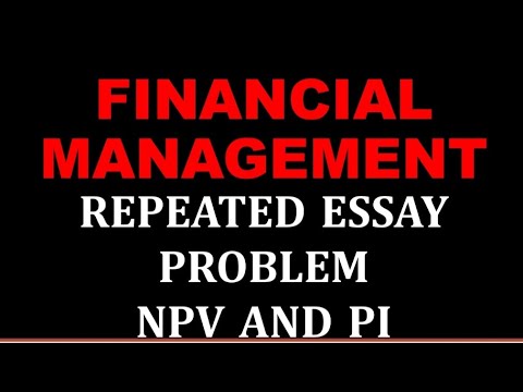 FINANCIAL MANAGEMENT | REPEATED ESSAY PROBLEM | BCOM FINANCE | CALICUT UNIVERSITY | FIFTH SEM