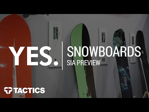YES. 2018 Snowboards | SIA Preview - Tactics