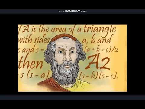 matematicienii Thales si Heron