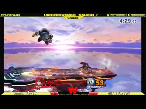 Undiscovered Smash 7 - [Grands] Utopian Ray (Rosalina, Roy) vs HBA | Riz (Meta Knight)