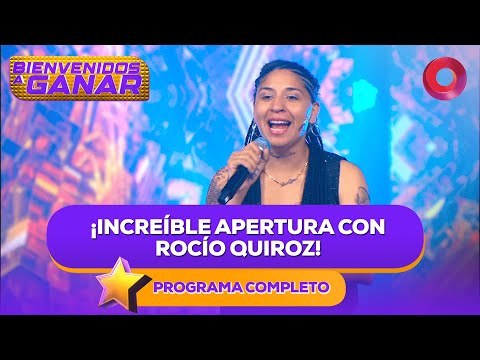 ¡Increíble apertura con Rocío Quiroz! | #BienvenidosAGanar Completo - 16/10 - El Nueve