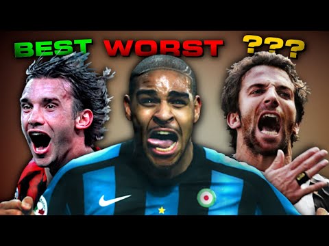 Top 10 Serie A Forwards from the 2000s