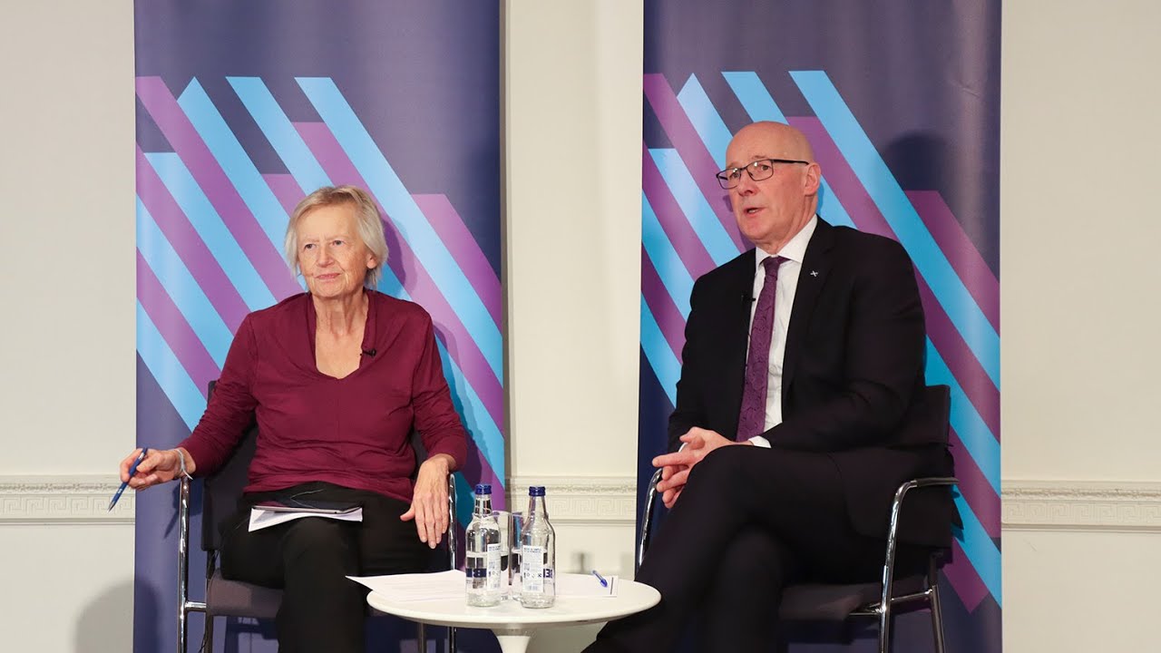 In conversation with John Swinney MSP, First Minister of Scotland
