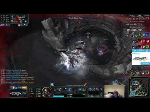 TSM Hauntzer - Malphite Quadrakill - League of Legends