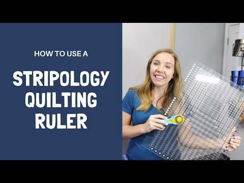 How to use a Stripology Quilting Ruler for the Most Efficient Way to Cut Fabric