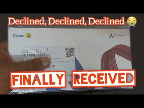 How To Get Flipkart axis Bank Credit cards  | Unboxing Flipkart axis Bank credit