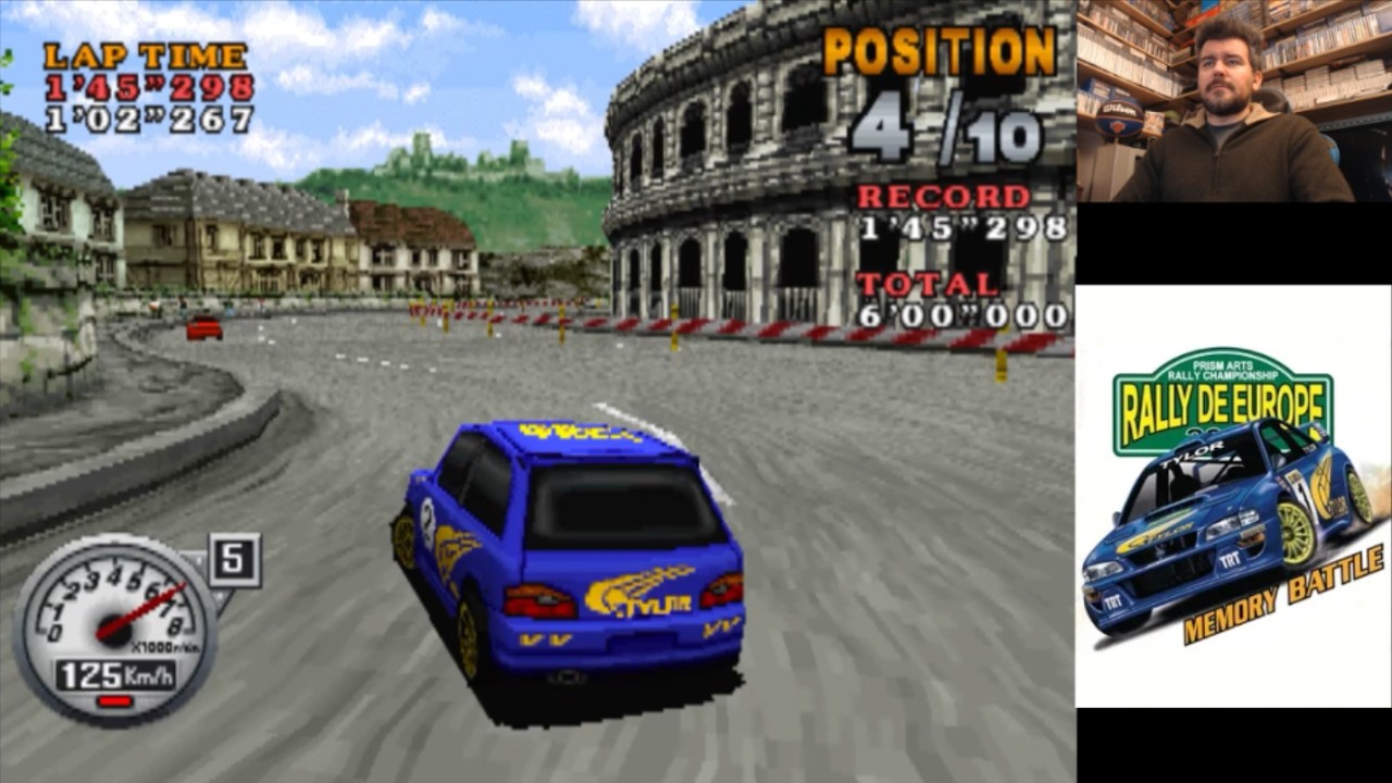 RALLY DE EUROPE... ojo con estos JUEGOS DE PS1 🏁 Gameplay en Español PlayStation 1
