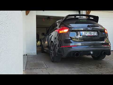 Ford Focus RS MK3  HJS -Downpipe EGO- X Abgasanlage