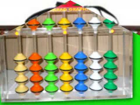 Multicolor 17 rod teacher display abacus