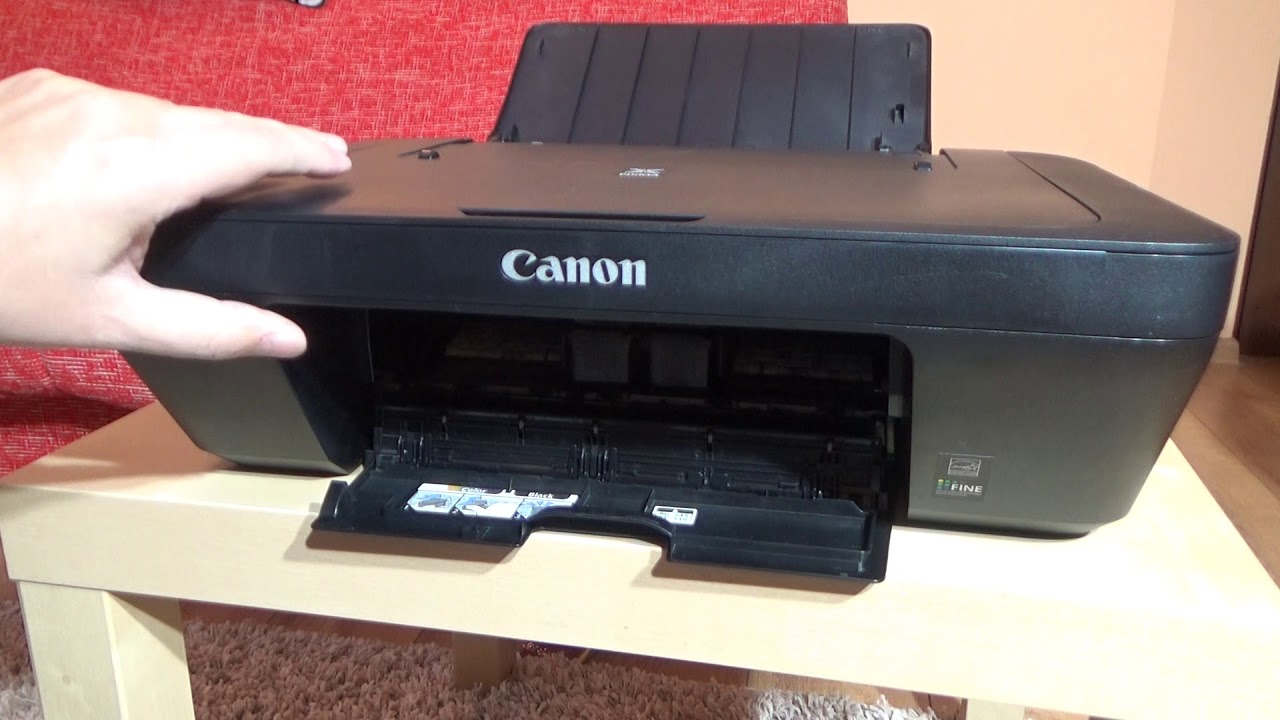 Tutorial cum scot cartusele Canon MG2550 MG3050 PG545 CL546 / How to change Canon MG3050 Cartridges