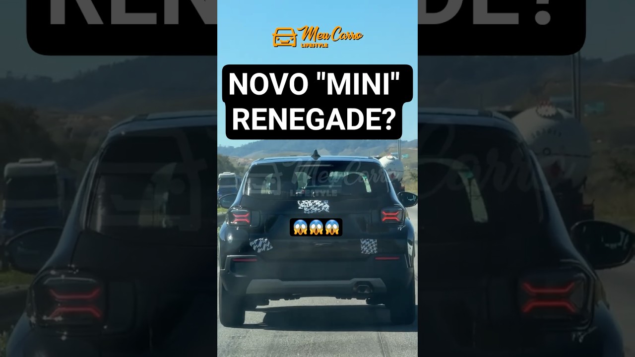 NOVO JEEP AVENGER PEGO NO FLAGRA ANTES do LANÇAMENTO! #shorts