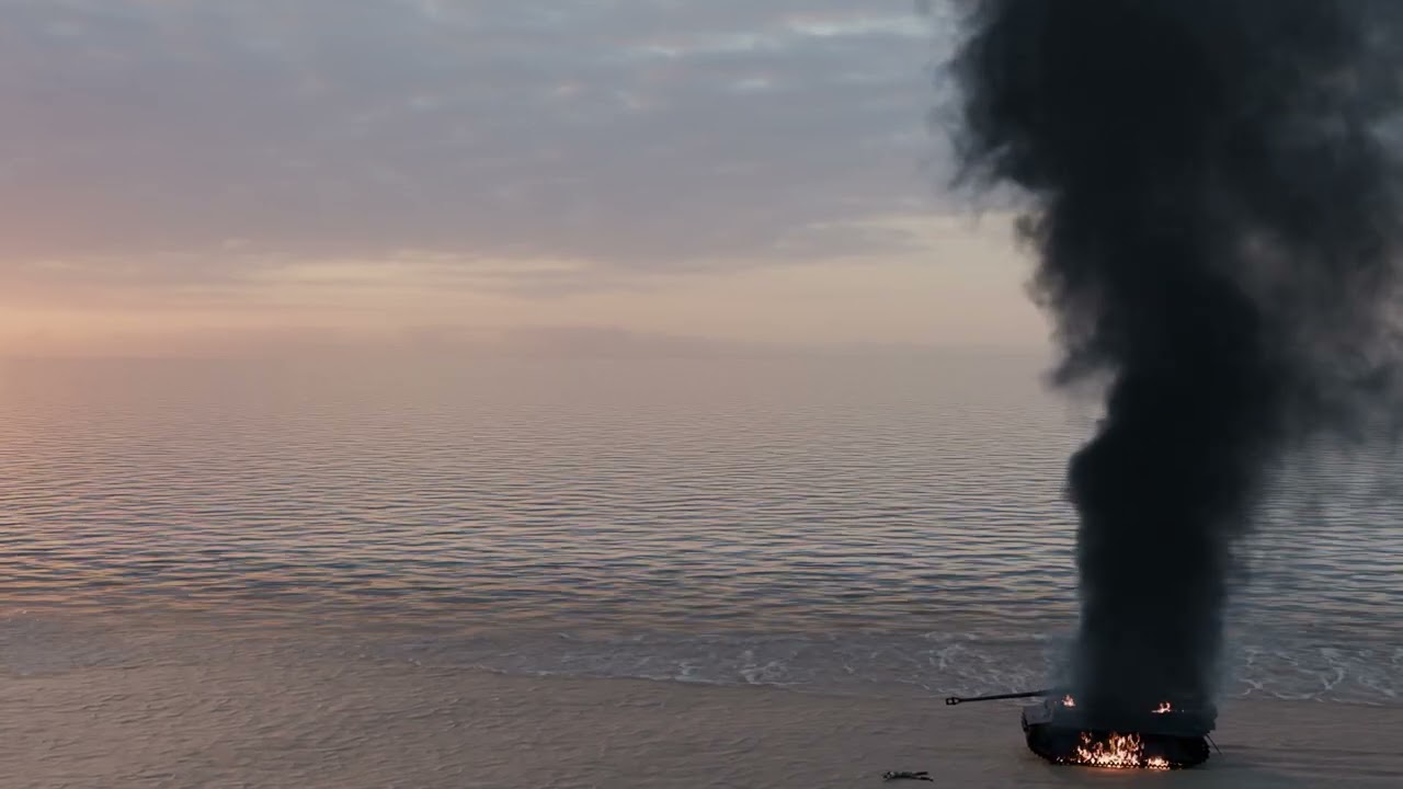 beachwar blender animation test