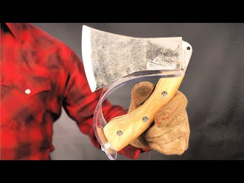 TESTING The Weirdest Axe Ever Made