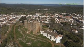 preview picture of video 'Fortaleza y Rte Sierra Luz en Cortegana Huelva'