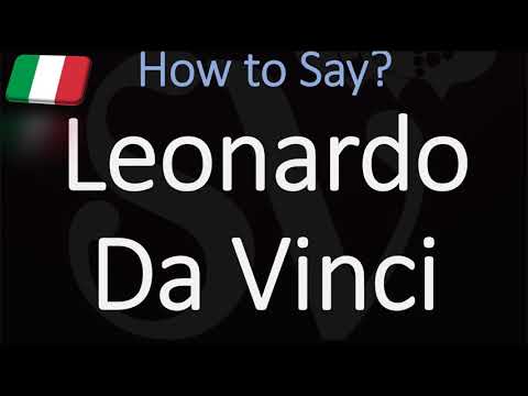 How to Pronounce Leonardo Da Vinci? (CORRECTLY) Italian Pronunciation