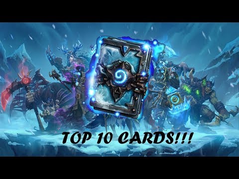TOP 10 CARDS! KNIGHTS OF THE FROZEN THRONE!
