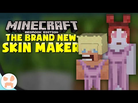 Minecraft Bedrock has a BRAND NEW SKIN CREATOR...