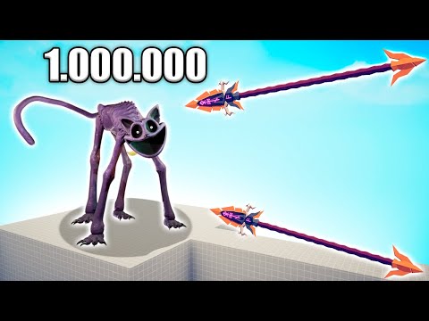 1.000.000 DAMAGE GUNGNIR vs UNITS - TABS | Totally Accurate Battle Simulator 2024