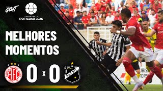 CLÁSSICO-REI IGUAL! AMÉRICA-RN E ABC EMPATAM NO CAMPEONATO POTIGUAR!