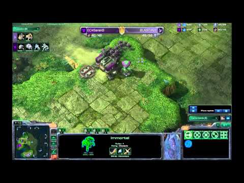 [TKL#21] - ECǂSarens (T) vs BlastǂKrr (P) - Starcraft 2 Replay [FR]