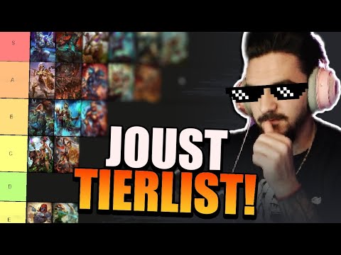 Trelli Makes a Ranked Joust Tierlist for Season 10.5! - Smite