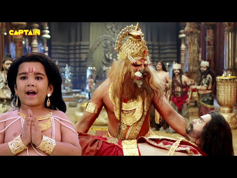 मैं ना नर हूँ ना पशु में नरसिंह हूँ अब तेरा उदर चीर कर तेरा वध करूंगा | Dharm Yoddha Garud | Ep. 233