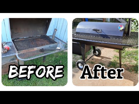 Bbq Grill / Smoker Restoration. #KingfisherCooker