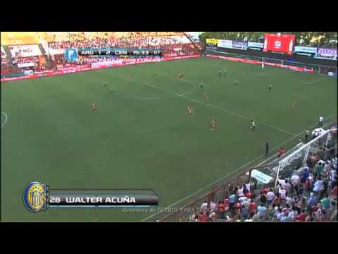 Gol Wálter Acuña - Argentinos Juniors 1 Vs Rosario Central 2 - Inicial 13'