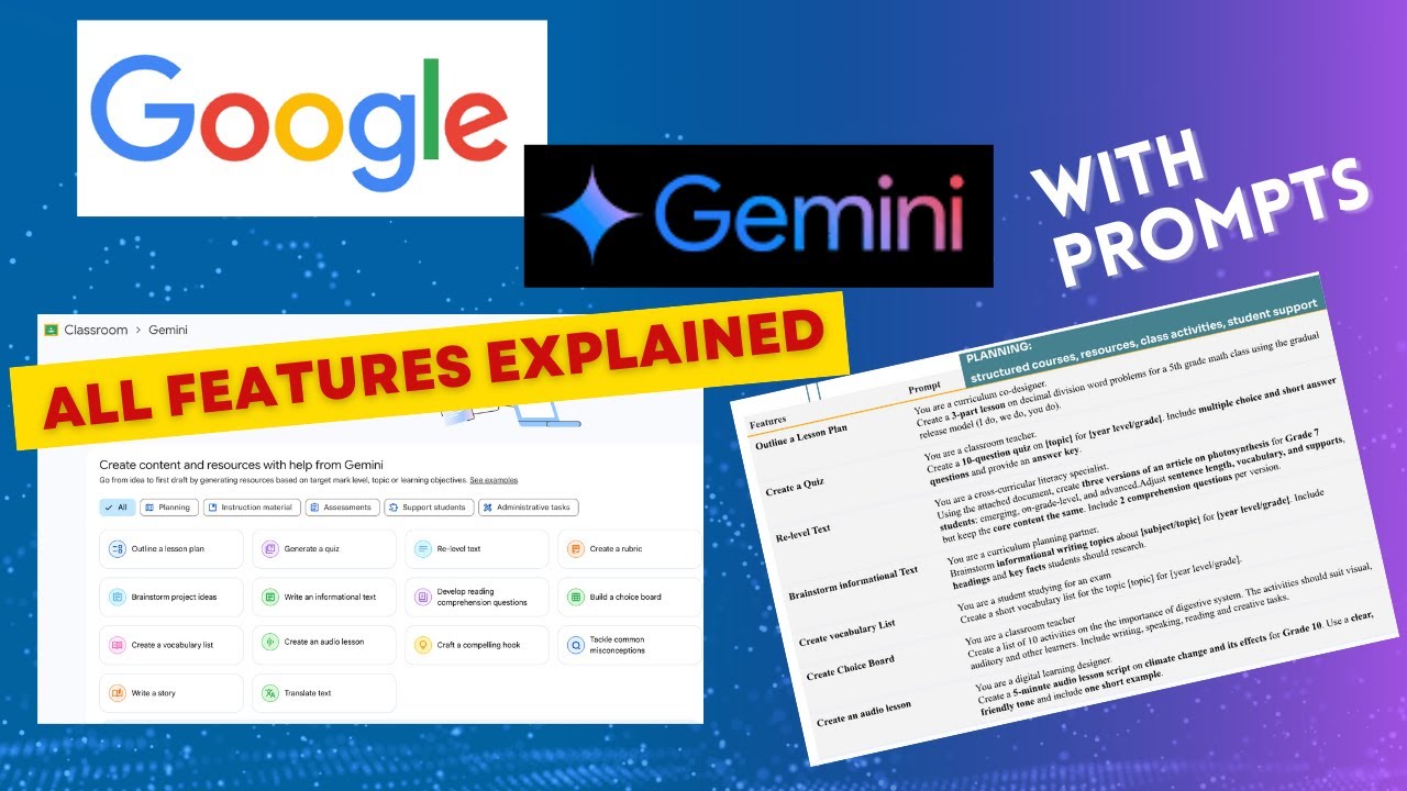 How to Use Gemini in Google Classroom Complete Tutorial for Beginners