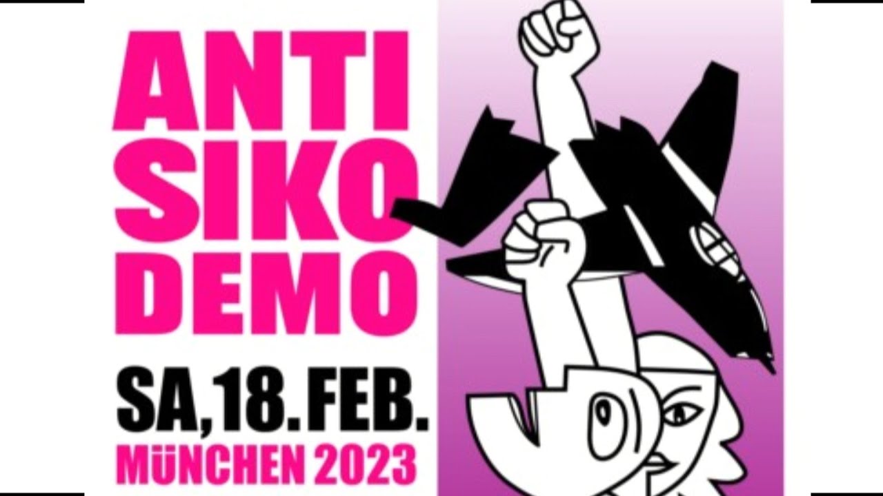 Anti-Siko-Demonstration in München, 18. Februar 2023