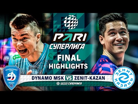 Волейбол Dynamo MSK vs. Zenit-Kazan | HIGHLIGHTS | Final | Round 3 | Pari SuperLeague 2024