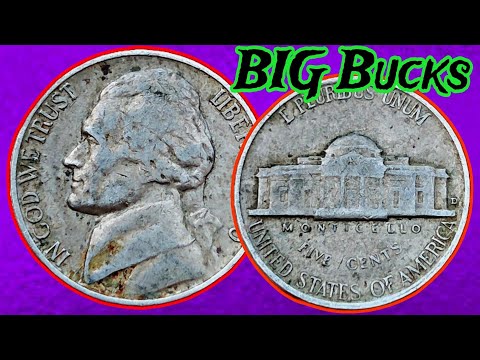 THE HOLY GRAIL OF NICKELS! Ultra Rare Monticello Jefferson Nickel Worth Big Bucks Today