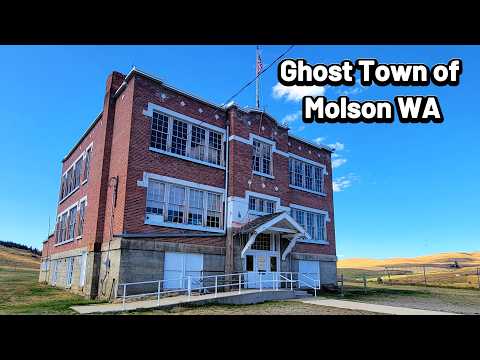 Molson: the relocated ghost town near the Canadian border in Washington State