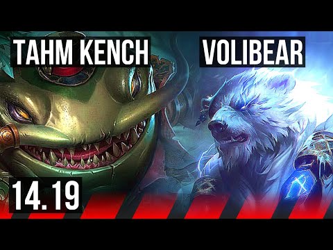 TAHM KENCH vs VOLIBEAR (TOP) | 7/3/17, 800+ games | NA Master | 14.19