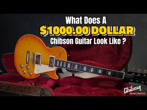  CHIBSON Les Paul That Uses  Authentic Gibson Parts! 
