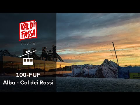 100-FUF Alba - Col dei Rossi | Alba di Canazei | Val Di Fassa | GoPro Timelapse 2K with GPS Data