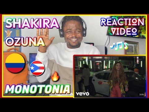 Shakira, Ozuna - Monotonía (Official Video) | REACTION VIDEO |  @Task_Tv ​