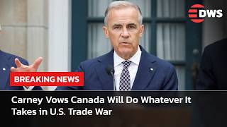 BREAKING: Canadian PM Mark Carney Vows Canada Will Do Whatever It Takes in U.S. Trade War | AC15