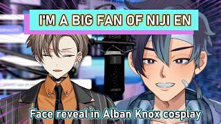 Sena is a big fan of NIJI EN and used to cosplay as Alban Knox
