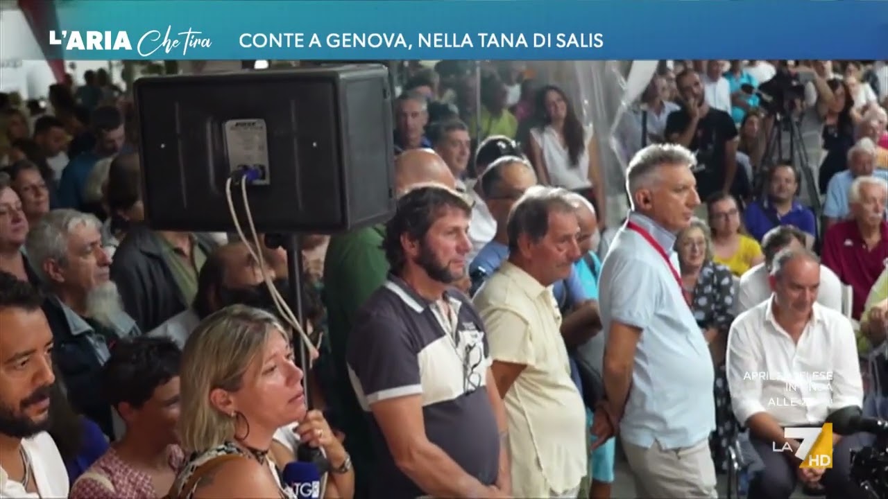 Conte a Genova, nella tana di Salis